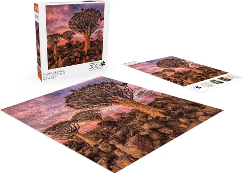 Miniatura 4 de Buffalo Games - Quiver Tree Forest - Rompecabezas de 300 piezas grandes