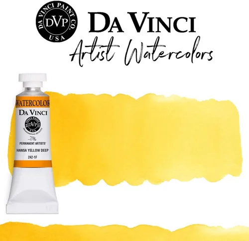 Miniatura 79 de DA VINCI PAINTS Pintura Acuarela Profesional para Artistas, Alizarin Crimson (Quinacridone), 37ml Índigo