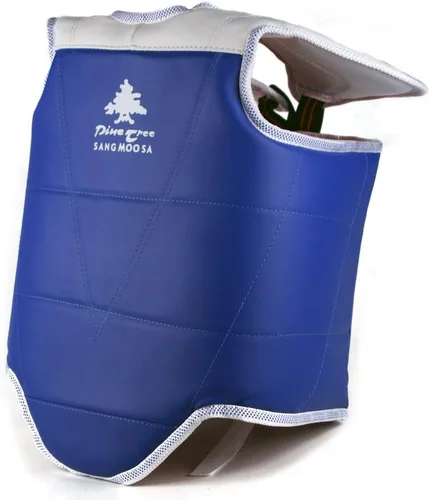 Miniatura 2 de Protector de pecho reversible sólido de taekwondo estilo olímpico de pino