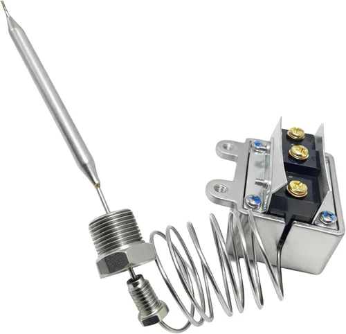 Miniatura 4 de Interruptor de límite alto 1177 para freidora de gas, rosca MPT de 3/8 pulgadas, termostato de corte de seguridad de límite alto de 450 °F