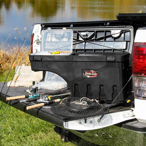 Miniatura 5 de UNDERCOVER Caja de almacenamiento de camiones de caja fuerte de caja fuerte SC401P Se adapta a 2005-2021 Toyota Tacoma Passenger Side