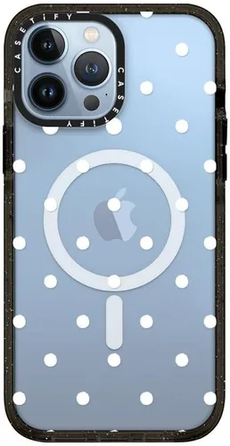 Miniatura 404 de Funda Impact de CASETiFY para iPhone 13 Pro Max con Magsafe - Estuche Claro Cuento de Invierno - Claro Negro Estuche transparente Winter Tale