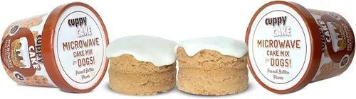 Miniatura 13 de Cuppy Cake - Pastel de cumpleaños para perro en microondas en una taza, listo en 2 minutos, solo tienes que añadir agua y microondas, todo natural