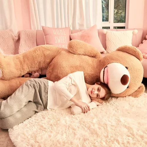 Miniatura 7 de IKASA - Peluche gigante, oso de peluche gigante Marrón