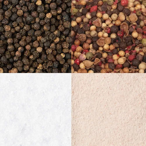 Miniatura 14 de Paquete de variedad de molinillos de sal y pimienta McCormick, sal rosa del Himalaya, sal marina, pimienta negra y mezcla de pimienta, 6.47 oz