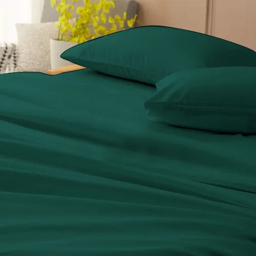 Miniatura 60 de Epic Cotton Juego de sábanas de 6 piezas, 100% algodón egipcio, de lujo, súper suave, bolsillos profundos de 12 pulgadas, tamaño King, 1000 hilos
