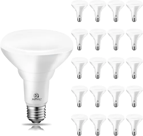 Miniatura 11 de Energetic - Bombillas LED empotrables BR30, equivalente a 85 W, regulables, blanco suave, 2700 K, luces de inundación para interiores para latas