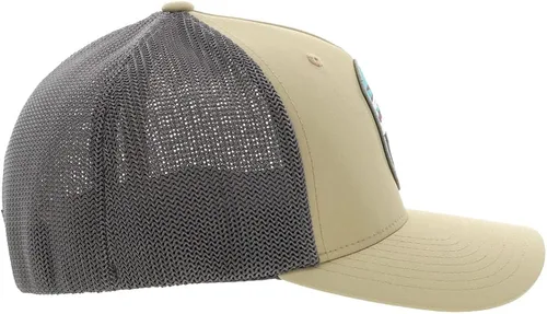 Miniatura 4 de HOOEY Cheyenne 5 paneles Flexfit - Gorro para jóvenes color bronceadogris