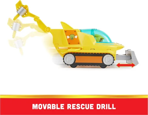 Miniatura 6 de Paw Patrol Aqua Pups Rubble - Vehículo transformable de tiburón martillo con figura de acción coleccionable, juguetes para niños a partir de 3 años