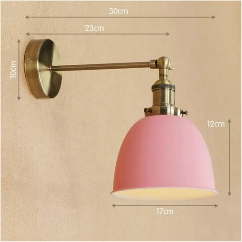 Miniatura 4 de Brass Black Retro LED Wall Light Fixtures Loft Industrial Vintage Arm Lamp Lamparas,Practical Lighting fixtures