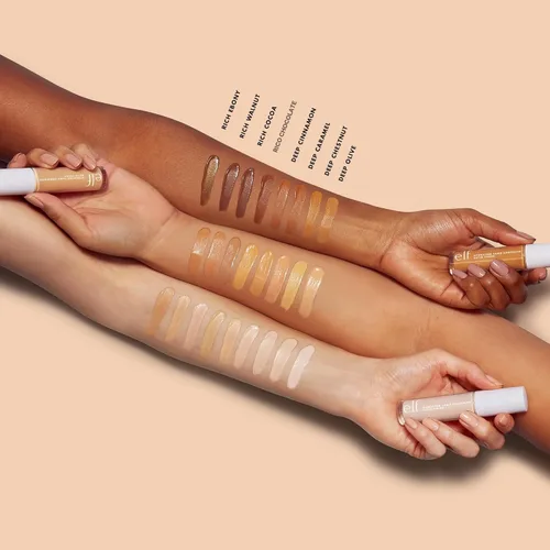 Miniatura 5 de e.l.f. Corrector Hidratante Camo, Cubre Imperfecciones y Ojeras, Cobertura Completa y Ofrece un Acabado Satinado, Vegano y Libre de Crueldad, Deep
