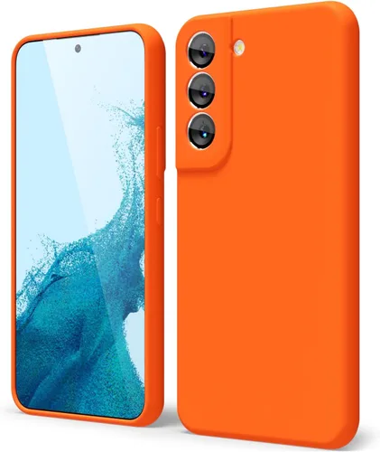 Miniatura 112 de oakxco Funda para teléfono Samsung Galaxy S21 Ultra con agarre de silicona líquida, bonita funda delgada y delgada de goma suave de TPU lisa