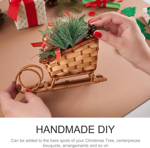 Miniatura 8 de MAGICLULU 24 ramas de pino artificial, púas de pino de vegetación falsa, ramas de cedro sintético para decoraciones de guirnalda de Navidad