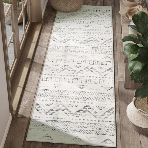 Miniatura 67 de jinchan Alfombra marroquí de pasillo 2x10 para pasillo - Alfombra de pasillo para cocina bohemia lavable a máquina, alfombra moderna suave, Boho