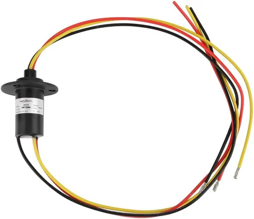 Miniatura 9 de Mini anillo colectando eléctrico para generador eólico 3-Wire 250RPM 600V Anillo colector de energía Anillo colector de turbina de viento Anillos