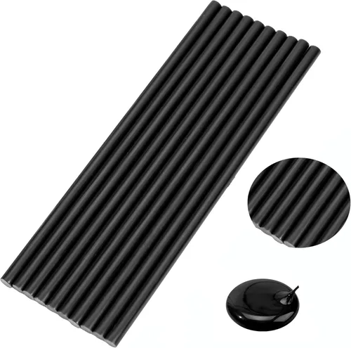Miniatura 3 de 10 unidades de mini palos de pegamento caliente para pistola de 0.396 pulgadas x 7.975 pulgadas (0.276 in x 7.874 in) para manualidades de arte