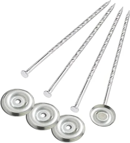 Miniatura 9 de 10 estacas para alfombras de caravana al aire libre, estacas de acero inoxidable en espiral para patio, utilizadas para fijar alfombras, tiendas