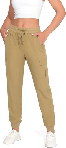 Miniatura 2 de Womens Cargo Joggers Lightweight Hiking Pants Athletic Outdoor Travel Pants Workout Running Pants