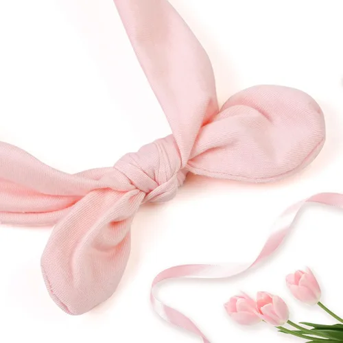 Miniatura 4 de Huachi - 12 unidades de diademas con lazo para mujer, pañuelos para la cabeza, bandas para el cabello anudadas, orejas de conejo, turbantes