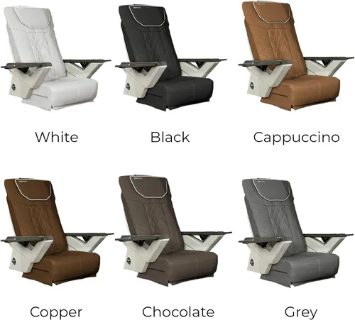Miniatura 5 de MAYAKOBA Shiatsulogic - Juego de fundas de cojín para silla de pedicura (negro), funda para silla de masaje con vibración FX, equipo y muebles