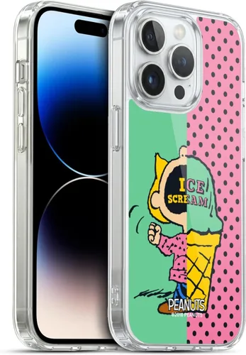 Miniatura 16 de Head Case Designs Funda de gel con licencia oficial de Peanuts Snoopy & Woodstock Halfs and Laughs [protección de grado militar] compatible