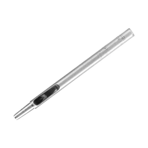 Miniatura 30 de WUTA Juego de perforadores SPC de 0.020 in de acero hueco perforador de cuero para correa de reloj
