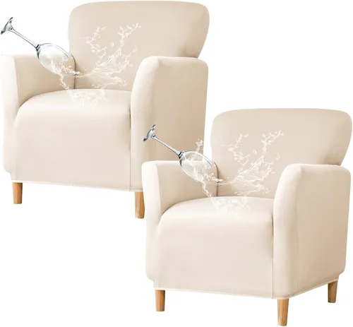 Miniatura 19 de HAOYONG - Funda elástica de terciopelo para silla de banquete, fundas para sillas de 1 pieza, fundas para sillones de sofá, funda suave para sillón