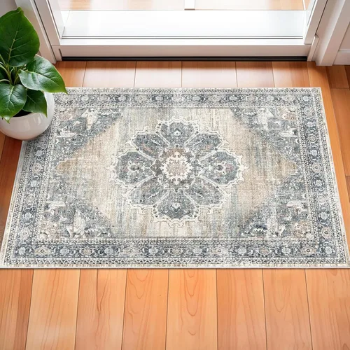 Miniatura 36 de YOUFORTONG Alfombras Corredoras de 2x10 para Pasillos, Alfombra de Cocina Suave, Alfombra Corredera Antideslizante con Respaldo de Goma para Baño