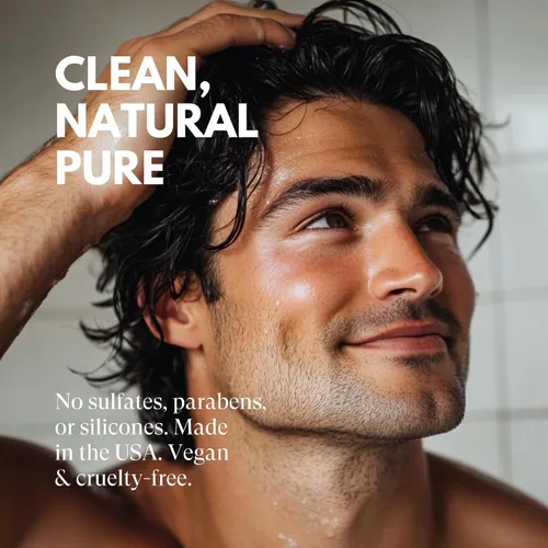 Miniatura 8 de Just Nutritive Champú para el cabello Caballeros El mejor champú hecho para hombres