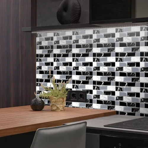 Miniatura 8 de Calcomanías de azulejos autoadhesivas para azulejos de pared, autoadhesivas, impermeables, adecuadas para baño, cámper, encimera, azulejos de 10