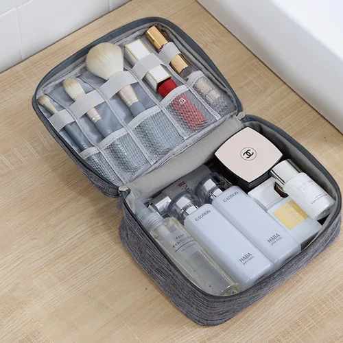 Miniatura 6 de Estuche Organizador Pequeño para Dispositivos Electrónicos USB Cargador Accesorios Ratón Cable de Teléfono Tarjeta SD Banco de Energía Auriculares