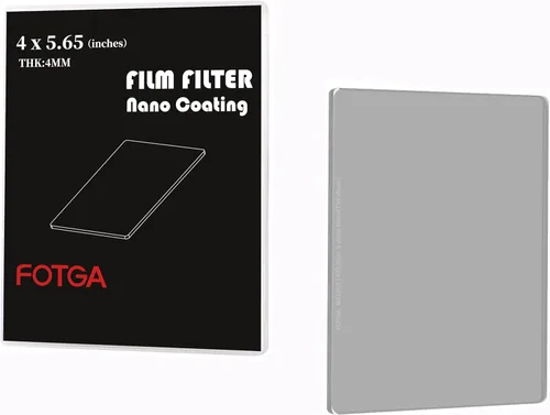 Miniatura 12 de Fotga Pro Glass Cine 4X5.65 ND64 1.8 Filtro de densidad neutra 6 paradas MC Nano Recubrimiento Filtro ND de 0.157 in de grosor para caja mate de 4 x