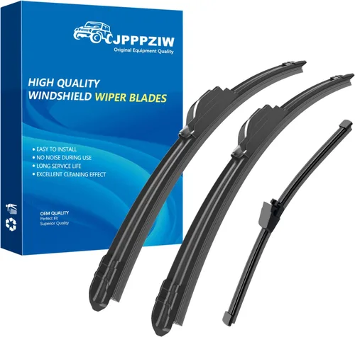 Miniatura 10 de CJPPPZIW® Limpiaparabrisas de repuesto para Toyota FJ Cruiser 2007, 2008, 2009, 2010, 2011, 2012, 2013, 2014, calidad de fabricante original
