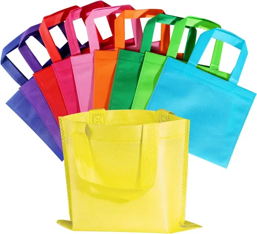 Miniatura 8 de SPERPAND 30 bolsas de regalo pequeñas con asas, bolsa de regalo de vacaciones, bolsas de regalo de fiesta, bolsas de regalos para niños, cumpleaños