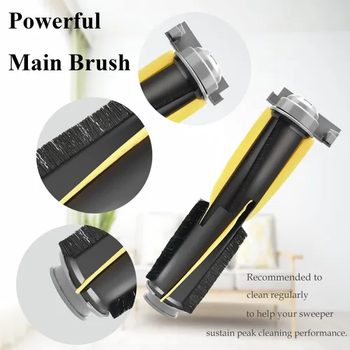 Miniatura 2 de Para Shark IQ RV100AE RV1000 UR1000SR Partes de vacío principal/lateral cepillo y filtro RV1001 AV970 AV993 RV912S AV1002AE robot aspirador