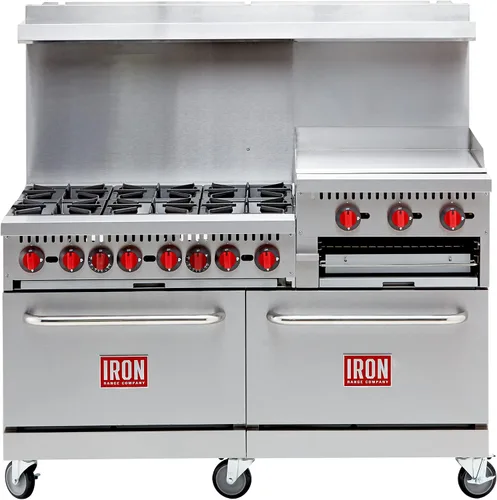 Miniatura 2 de Iron Range Rango IR-6B24RG, 60" 276,000 BTU, Acero Inoxidable