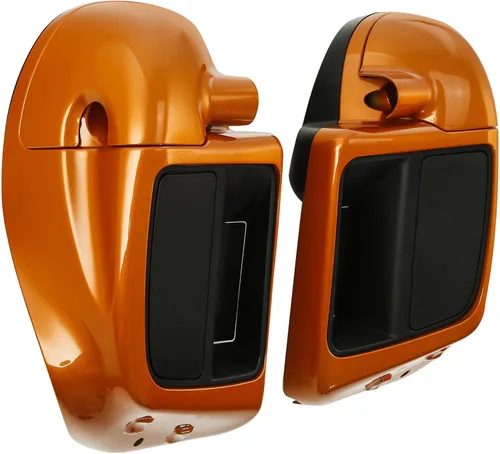 Miniatura 5 de HR3 Bajadores de carenado refrigerados por aire de whisky ámbar a juego compatibles con Street Glide FLHX 2014 y Road Glide FLTRX 2016