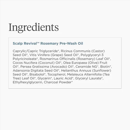 Miniatura 12 de Briogeo Scalp Revival Rosemary Pre-Wash Oil Moisturizing Scalp Treatment for Dry, Flaky, or Itchy Scalp Strengthens Hair & Soothes Scalp Vegan