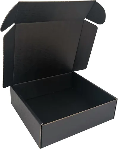 Miniatura 10 de Sobres corrugados de 5 x 5 x 2 pulgadas, paquete de 25, cajas de envío de cartón, color blanco (CM552-25)