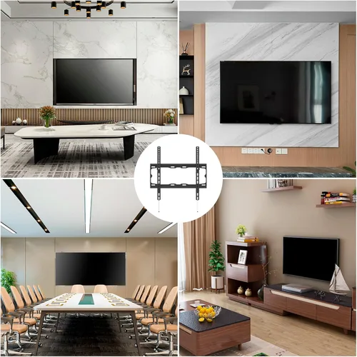 Miniatura 6 de GRIFEMA GB1007-4 Soporte de pared para TV de 26-65", hasta 121.3 lbs, soporte de TV universal y inclinable, VESA máximo 15.748x15.748 in, soporte