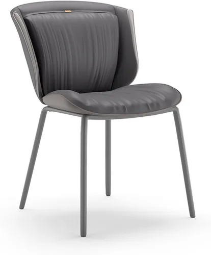 Miniatura 13 de Light Luxury Dining Chair, Simple Modern Leisure Chair with Backrest, Color Matching Design, Enhance the Sense of Space, Suitable for Kitchen