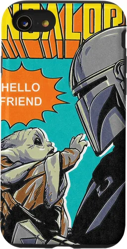 Miniatura 18 de Funda para iPhone 14 Pro Max Star Wars The Mandalorian Mando y el Niño