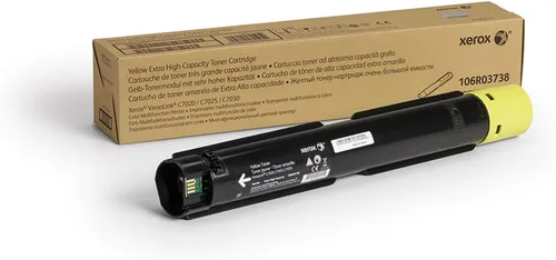 Xerox VersaLink C7020 /C7025 /C7030 - Cartucho de tóner amarillo de capacidad extra alta (16,500 páginas) - 106R03738