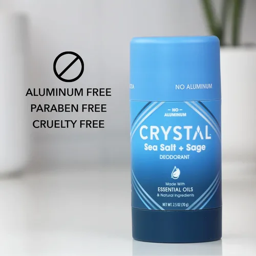 Miniatura 4 de CRYSTAL - Desodorante natural de magnesio en barra sólida, desodorante sin aluminio no irritante para hombres o mujeres, combate de forma segura