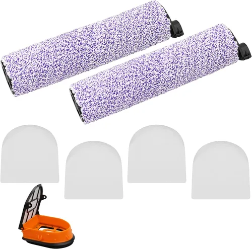 2 Kit de filtro de rodillo de repuesto HydroVac para aspiradora Shark AW261 WD261 WD101 AW302 WD161 WD201 WD100 WD200 HydroVac XL 3 en 1, Reemplace