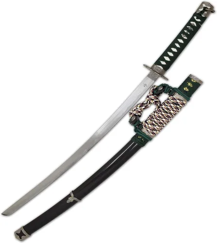 Miniatura 2 de Snake Eye Tactical Clásica - Espada samurái Katana de dos tonos con soporte de exhibición