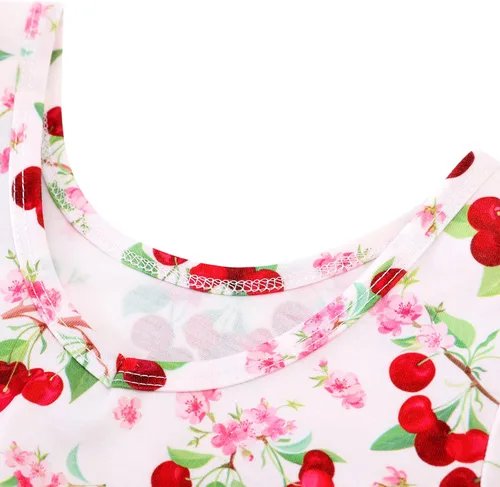 Miniatura 5 de Flofallzique Vestido de tul para niñas, manga larga, fiesta de cumpleaños, Pascua, vestido floral