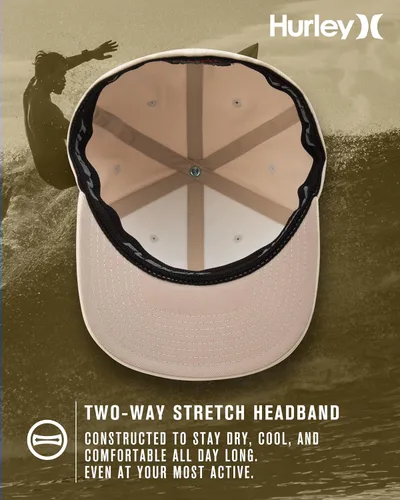 Miniatura 94 de Hurley Gorra de béisbol para hombre - Flexfit - Gorras de béisbol ajustadas para hombre (tamaños: S-XL)