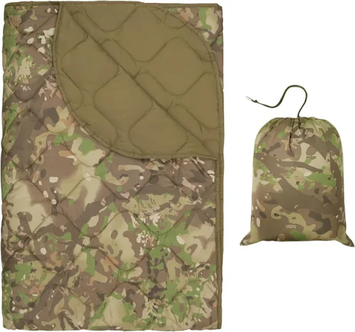 Miniatura 45 de LOOGU Manta Camuflaje Impermeable Aislante Forro de Poncho para Camping al Aire Libre, Senderismo, Caza, Supervivencia, Mochileros, Picnic Us