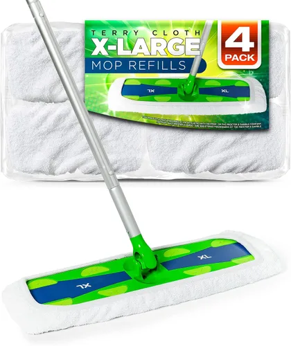 Miniatura 9 de VanDuck Almohadillas para trapeador de polvo XL compatibles con Swiffer XL (paquete de 2) – Recambios de almohadillas secas extra grandes – Fundas